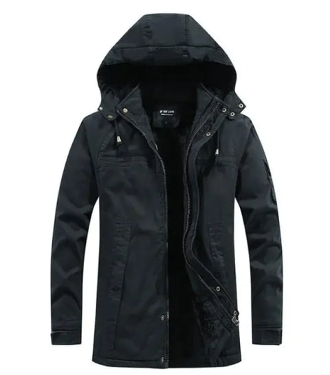 Stylish Plush Washed Jacket for Men