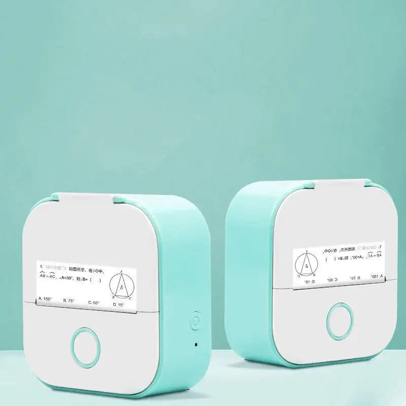 Portable Mini Bluetooth Thermal Label Printer with USB