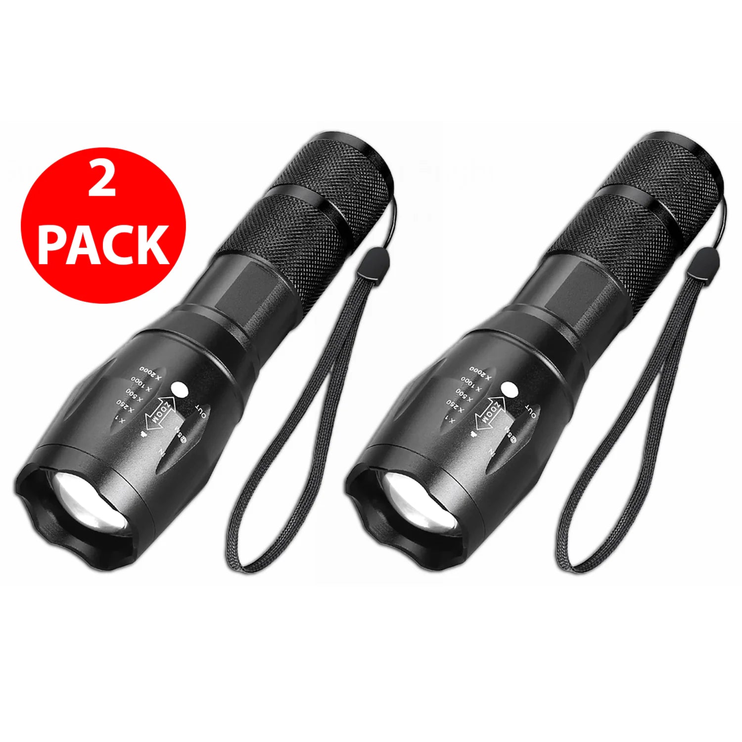 Super Bright 90000LM LED Tactical Flashlight