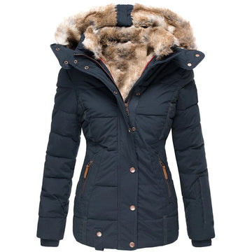 Winter Puffer Jacket with Faux Fur –Cozy & Stylish Outerwear