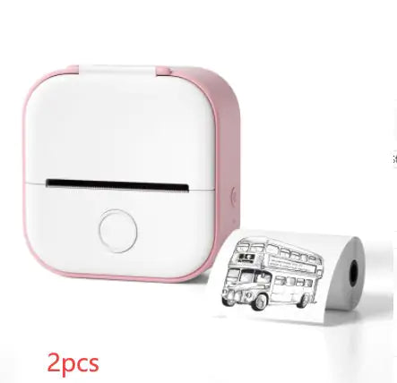 Portable Mini Thermal Label Printer Home Photo Printer Student Question Printer Bluetooth Mini Label Printer Price Tag