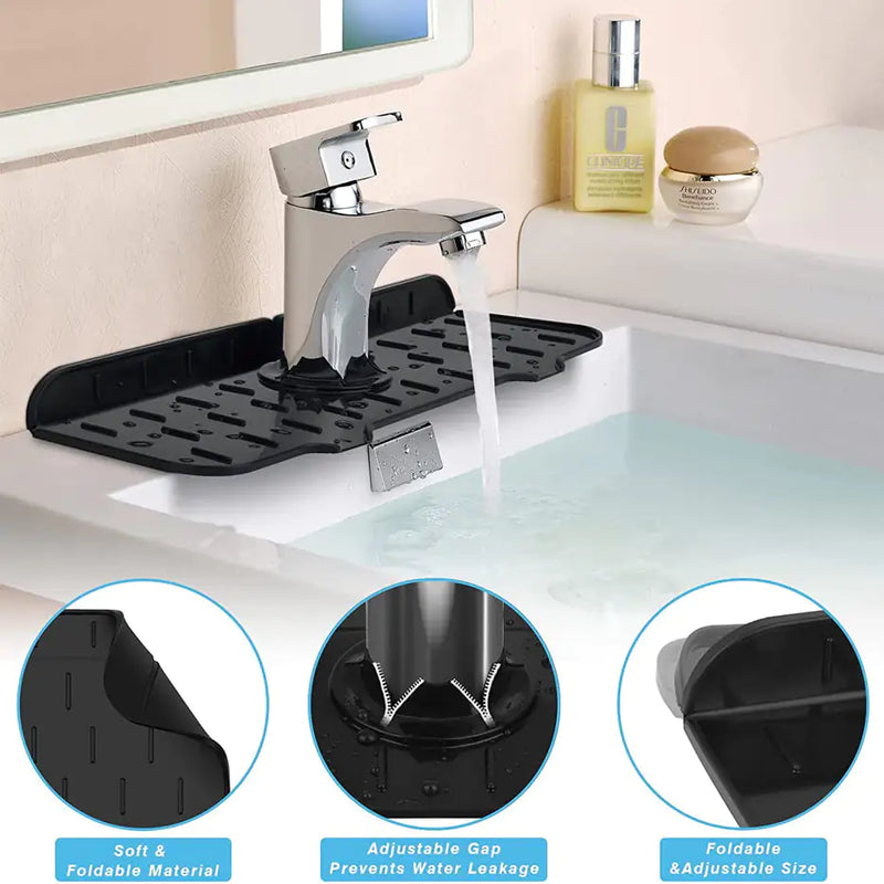 Silicone Kitchen Faucet Mat 