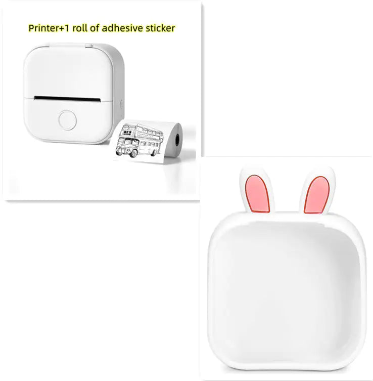 Portable Mini Thermal Label Printer Home Photo Printer Student Question Printer Bluetooth Mini Label Printer Price Tag