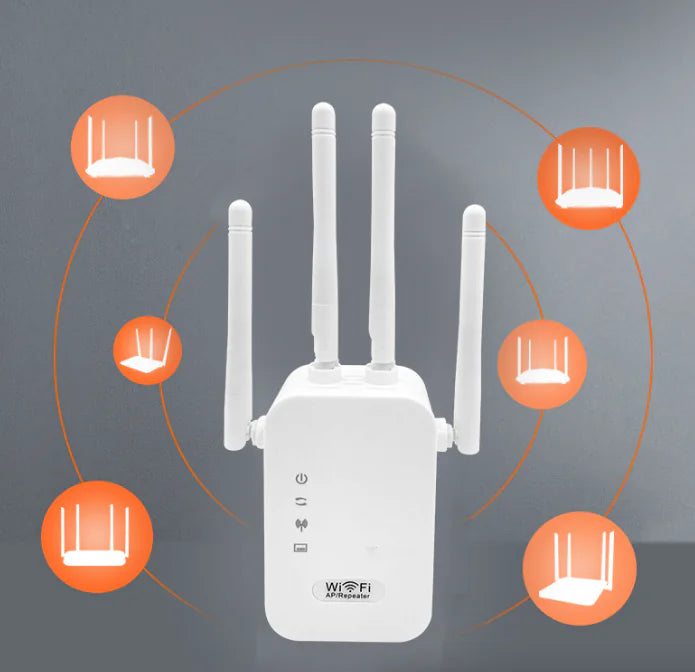 Fast WiFi Booster Router – Extend Coverage & High - Internet