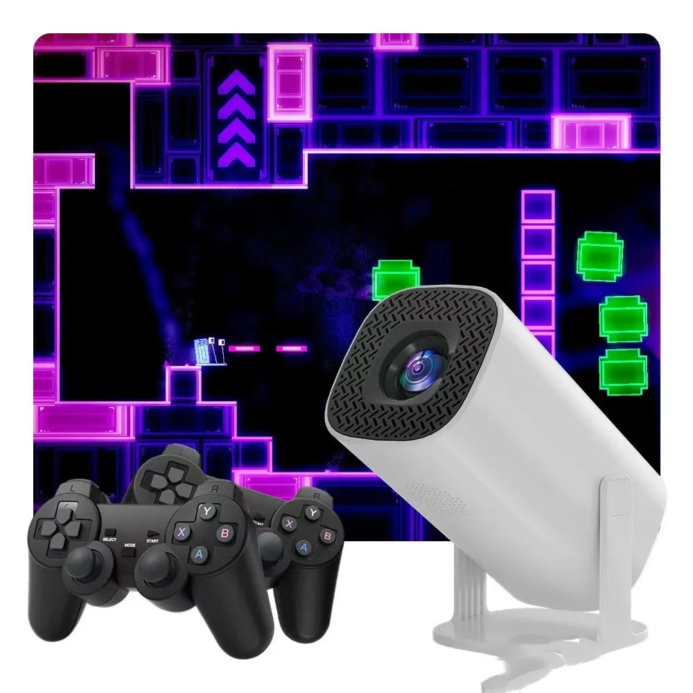 Wireless Game Console Projector P30MAX HD–Plug & Play Gaming