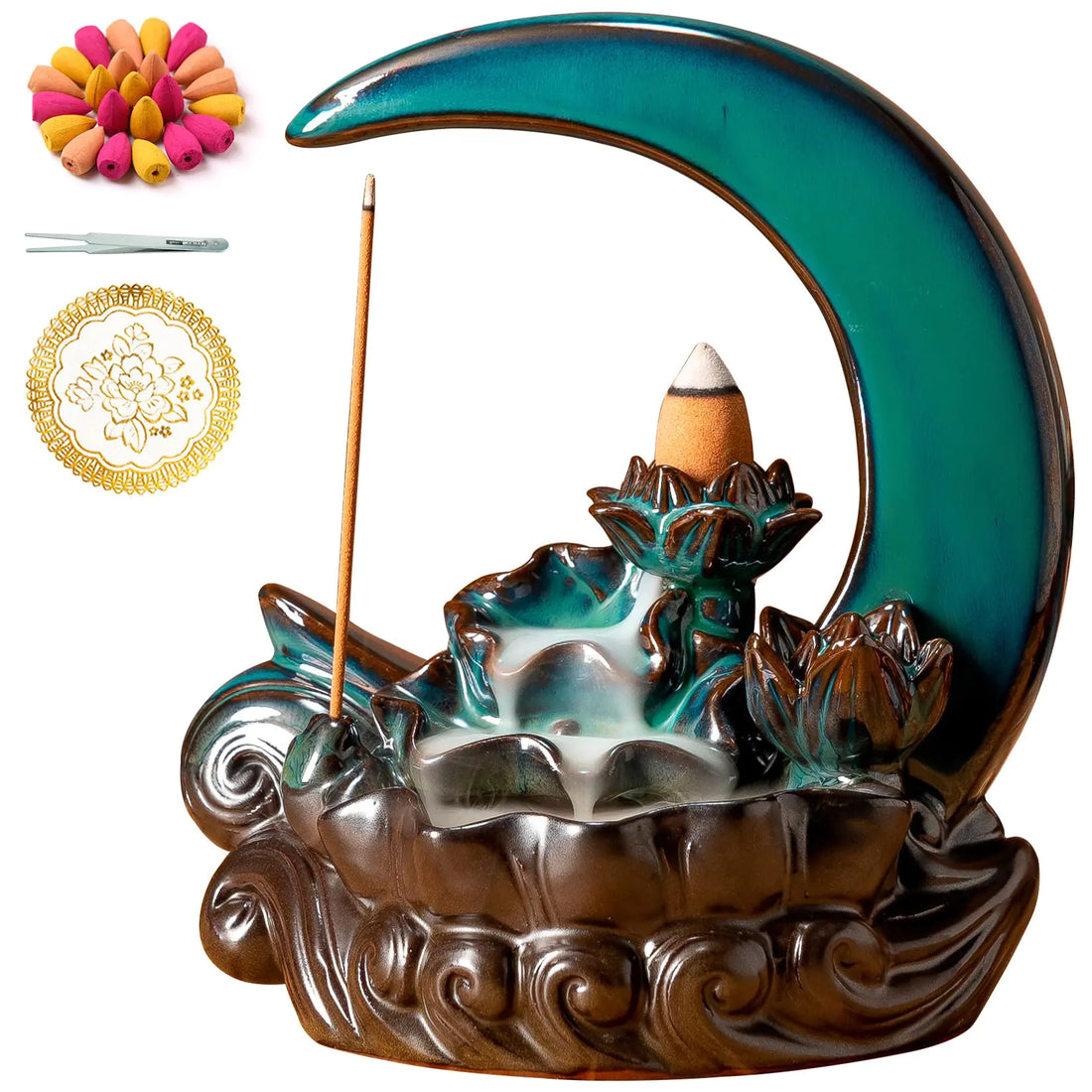 GARMOLY Moon Incense Burner