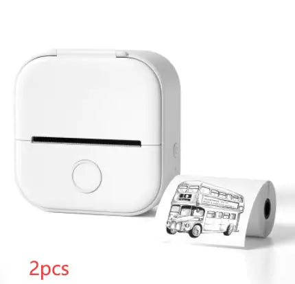 Portable Mini Thermal Label Printer Home Photo Printer Student Question Printer Bluetooth Mini Label Printer Price Tag