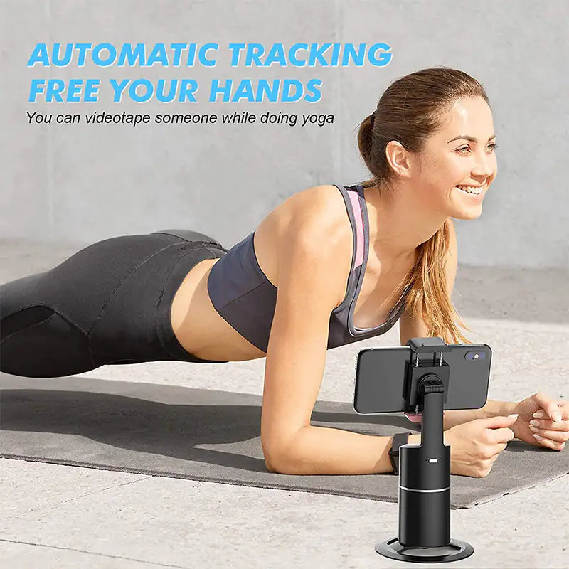 AI Smart Selfie 360° Tracker Perfect Selfies&Video Made Easy