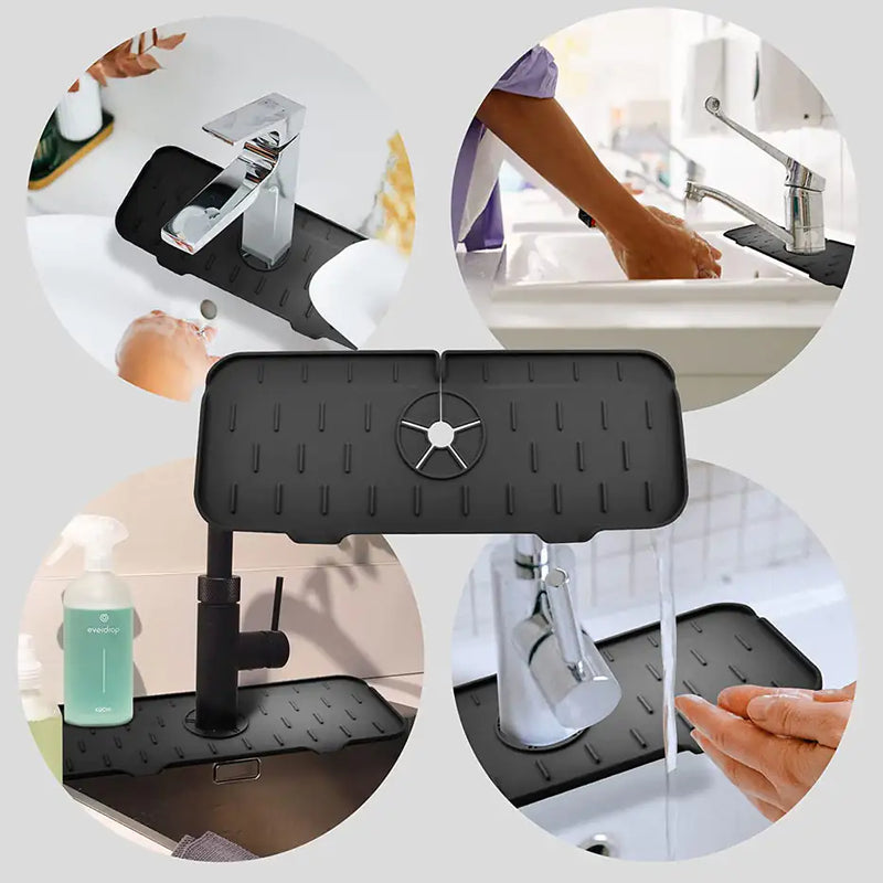Silicone Kitchen Faucet Mat 