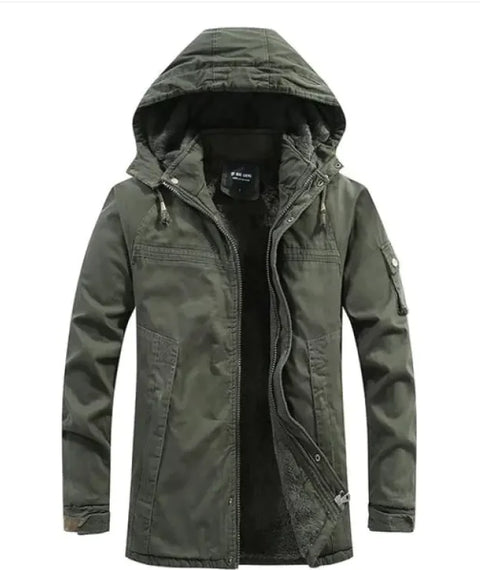 Plush Washed Jacket for Men