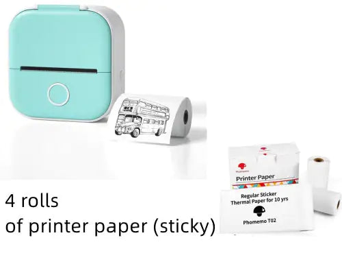 Portable Mini Thermal Label Printer Home Photo Printer Student Question Printer Bluetooth Mini Label Printer Price Tag