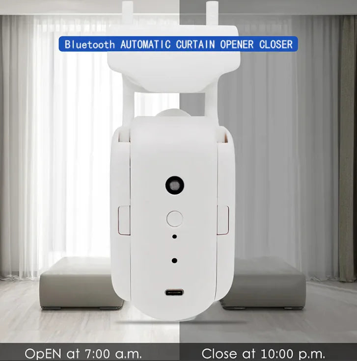 Smart Drape Bluetooth Curtains– Voice & App Controlled Home.