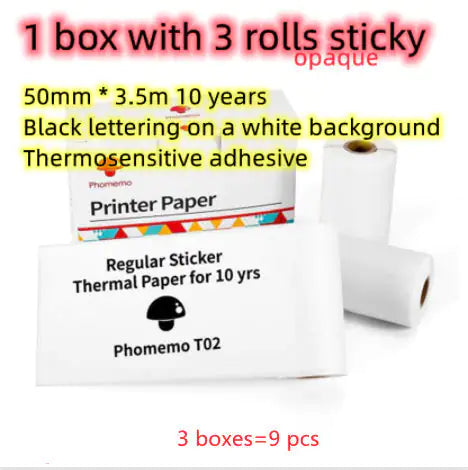 Portable Mini Thermal Label Printer Home Photo Printer Student Question Printer Bluetooth Mini Label Printer Price Tag