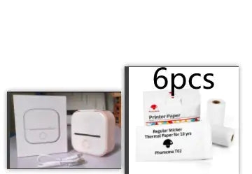 Portable Mini Thermal Label Printer Home Photo Printer Student Question Printer Bluetooth Mini Label Printer Price Tag