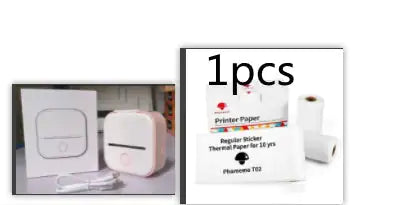 Portable Mini Thermal Label Printer Home Photo Printer Student Question Printer Bluetooth Mini Label Printer Price Tag