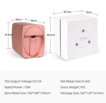 Home Automatic Nail Printer Machine 