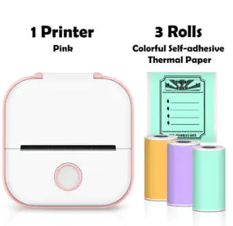 Portable Mini Thermal Label Printer Home Photo Printer Student Question Printer Bluetooth Mini Label Printer Price Tag