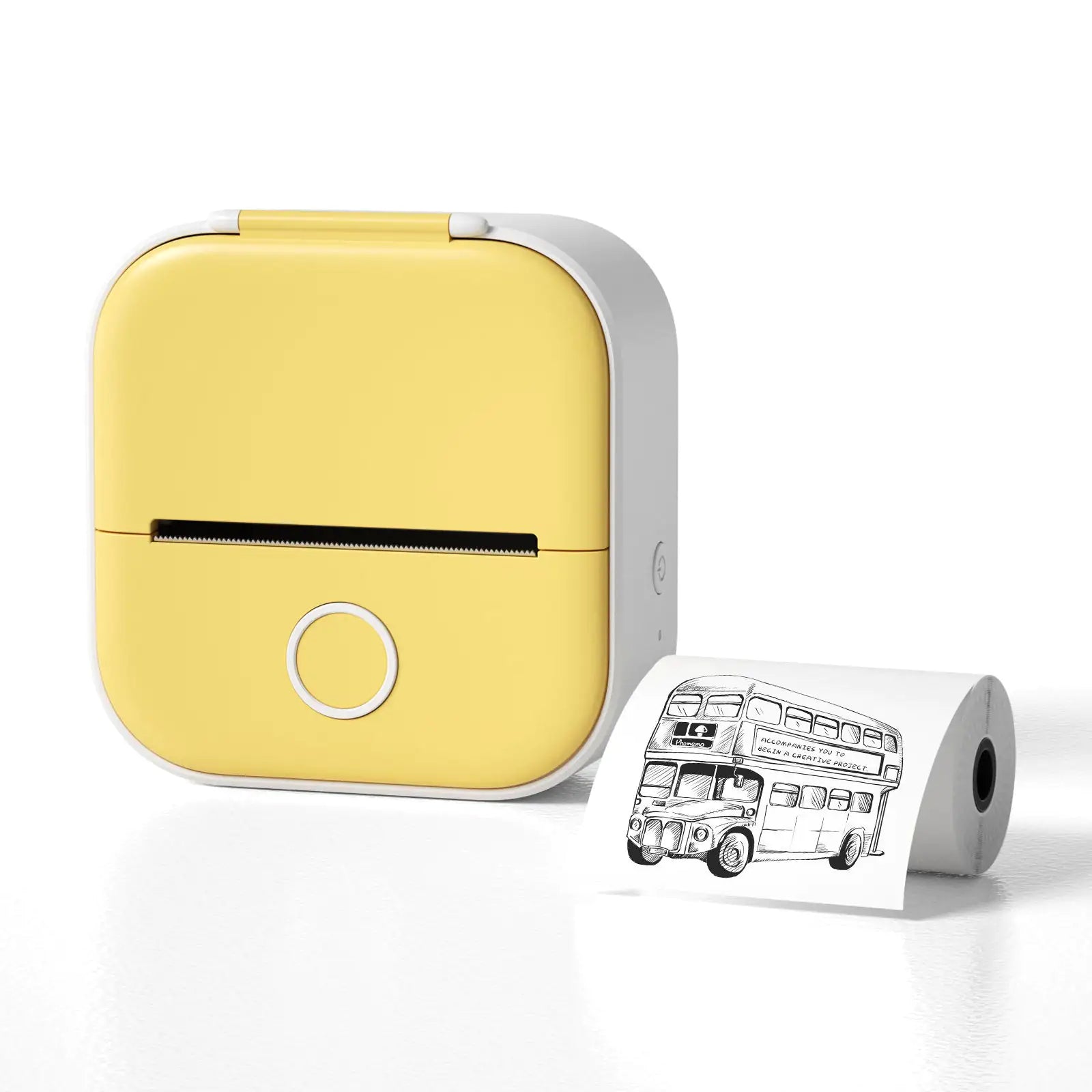 Portable Mini Thermal Label Printer Home Photo Printer Student Question Printer Bluetooth Mini Label Printer Price Tag