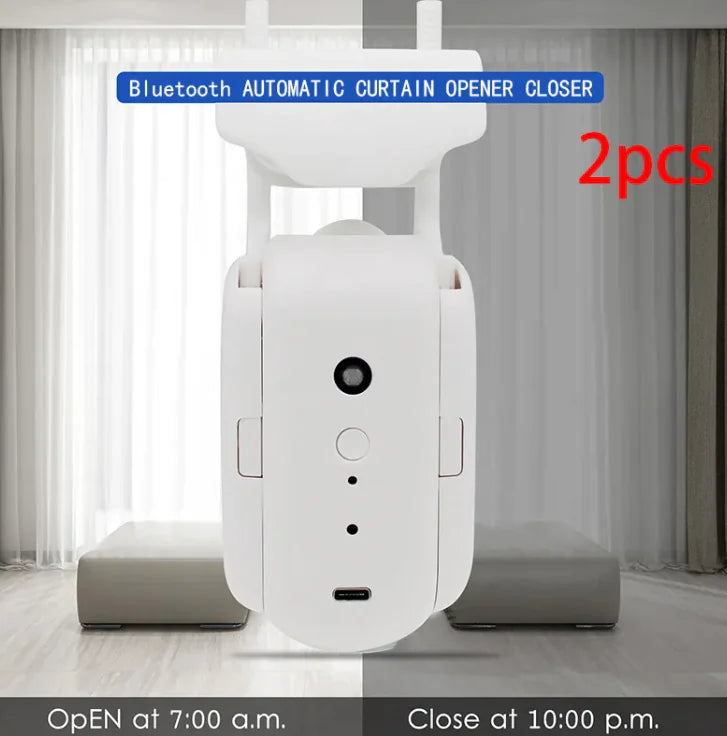 Smart Drape Bluetooth Curtains– Voice & App Controlled Home.