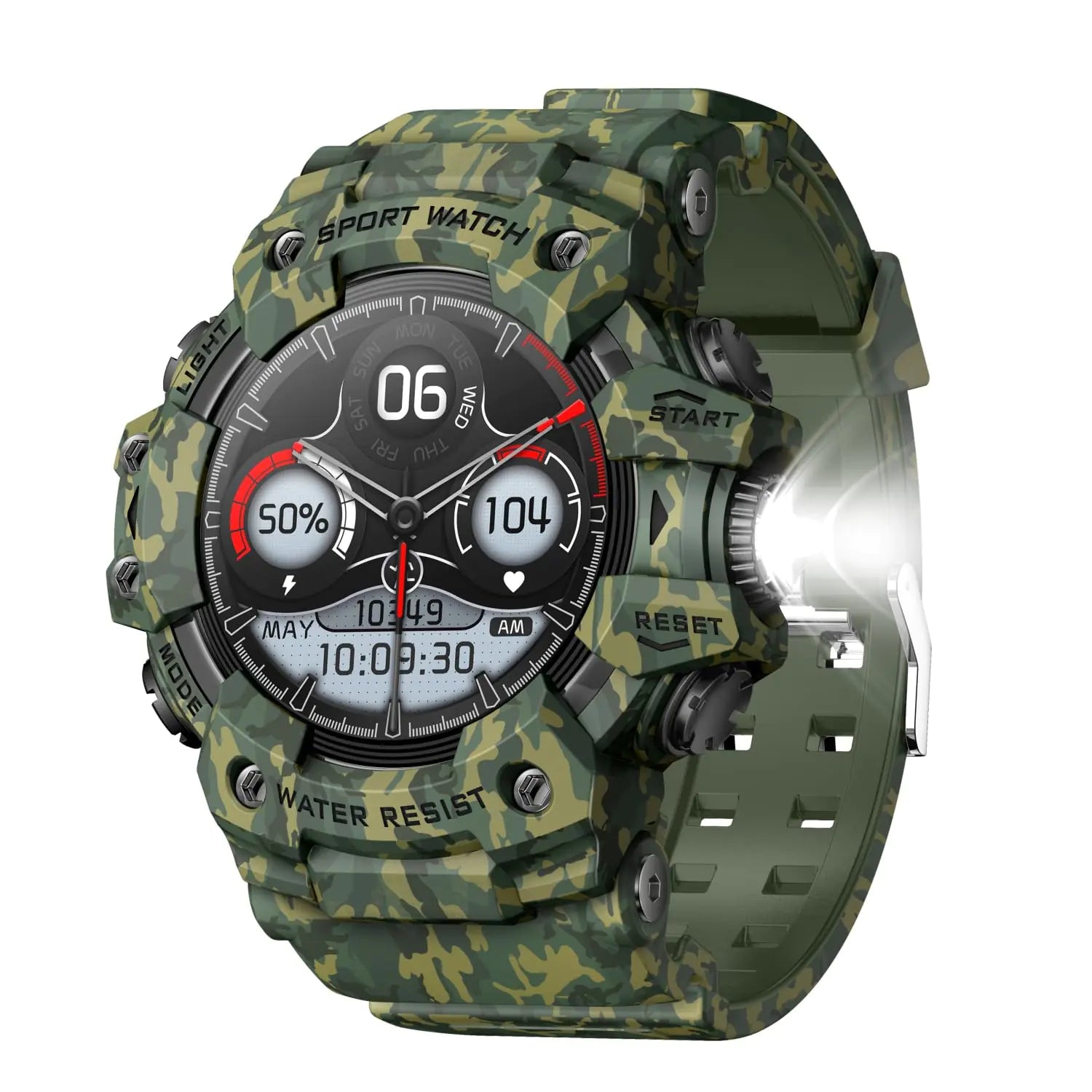 Desong Military Smart Watch  Waterproof, GPS & Tactical Gear