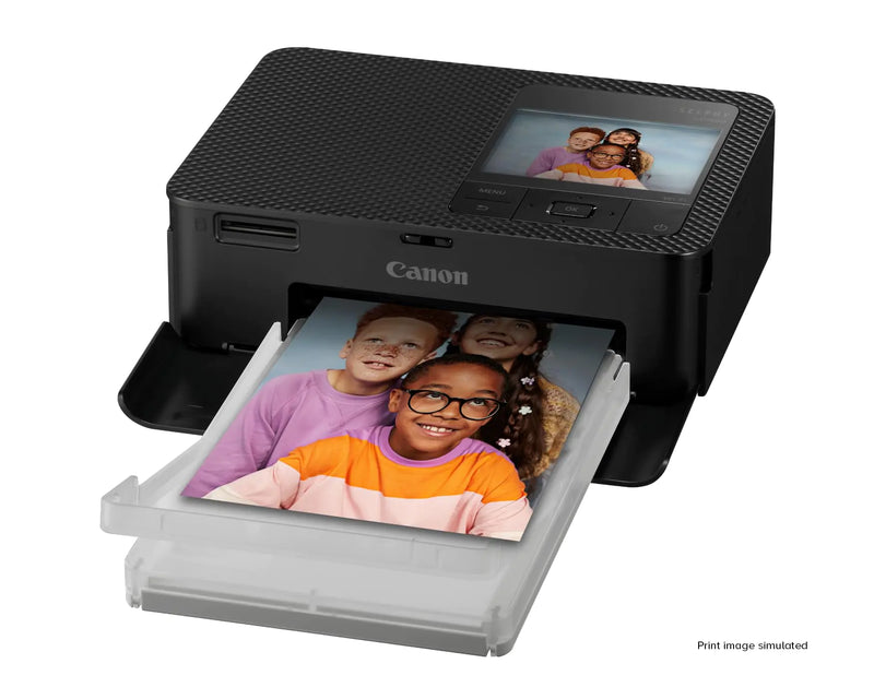 Canon SELPHY CP1500 Compact Photo Printer Portable Photo Printer Instant Photo Printer Mobile Friendly AirPrint Black