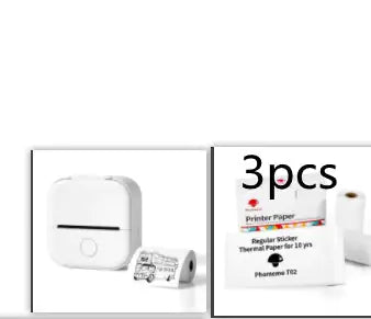 Portable Mini Thermal Label Printer Home Photo Printer Student Question Printer Bluetooth Mini Label Printer Price Tag