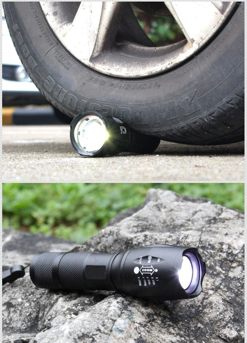 Tactical Bright LED Flashlight