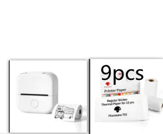 Portable Mini Thermal Label Printer Home Photo Printer Student Question Printer Bluetooth Mini Label Printer Price Tag