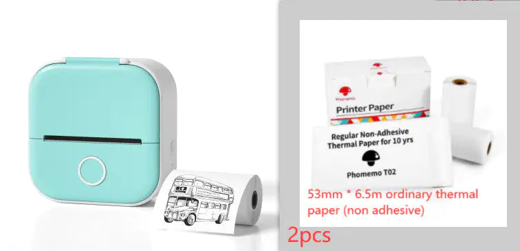 Portable Mini Thermal Label Printer Home Photo Printer Student Question Printer Bluetooth Mini Label Printer Price Tag