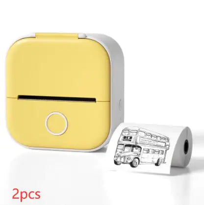Portable Mini Thermal Label Printer Home Photo Printer Student Question Printer Bluetooth Mini Label Printer Price Tag